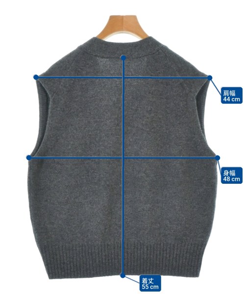 BEAUTY&YOUTH UNITED ARROWS（ビューティーアンドユースユナイテッドアローズ）ベスト グレー サイズ:F レディース/2200675276054