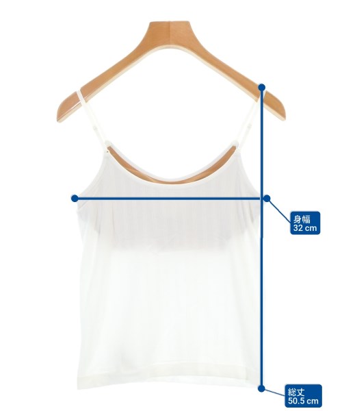 BEAUTY&YOUTH UNITED ARROWS（ビューティーアンドユースユナイテッドアローズ）タンクトップ 白 サイズ:S レディース/2200676860054