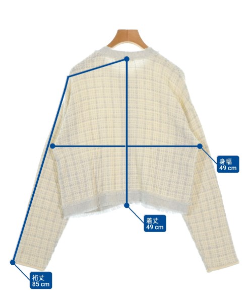 BEAUTY&YOUTH UNITED ARROWS（ビューティーアンドユースユナイテッドアローズ）カーディガン 白 サイズ:F レディース/2200676951042