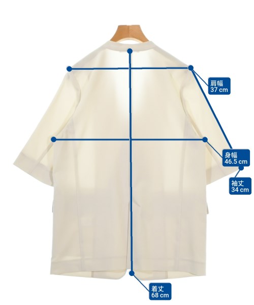BEAUTY&YOUTH UNITED ARROWS（ビューティーアンドユースユナイテッドアローズ）ノーカラージャケット ベージュ サイズ:M レディース/2200680769121