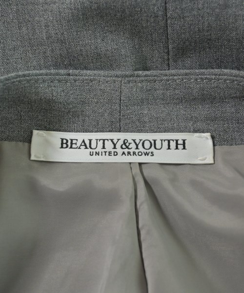 BEAUTY&YOUTH UNITED ARROWS（ビューティーアンドユースユナイテッドアローズ）ノーカラージャケット グレー サイズ:S レディース/2200680823045