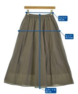 BEAUTY&YOUTH UNITED ARROWS（ビューティーアンドユースユナイテッドアローズ）ロング・マキシ丈スカート 茶 サイズ:S レディース/2200681158078