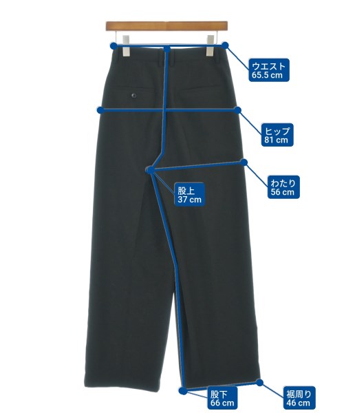 BEAUTY&YOUTH UNITED ARROWS（ビューティーアンドユースユナイテッドアローズ）スラックス 黒 サイズ:S レディース/2200681394025