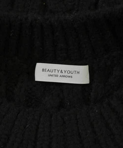 BEAUTY&YOUTH UNITED ARROWS（ビューティーアンドユースユナイテッドアローズ）ニット・セーター 黒 サイズ:F レディース/2200676055054