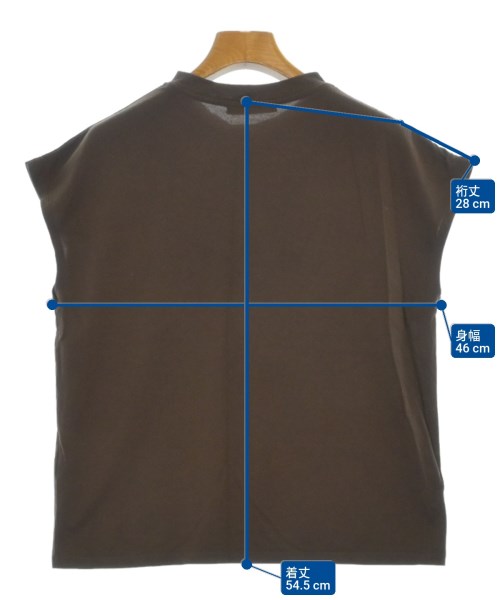 BEAUTY&YOUTH UNITED ARROWS（ビューティーアンドユースユナイテッドアローズ）ノースリーブ 茶 サイズ:F レディース/2200676575422