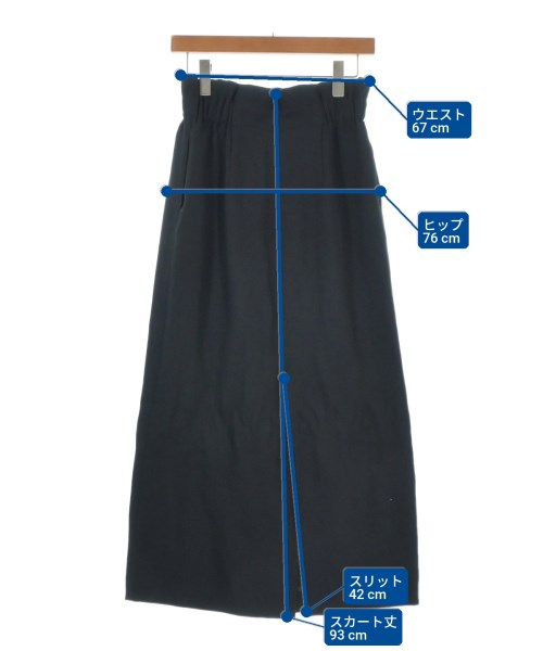 BEAUTY&YOUTH UNITED ARROWS（ビューティーアンドユースユナイテッドアローズ）ロング・マキシ丈スカート 黒 サイズ:M レディース/2200677065229