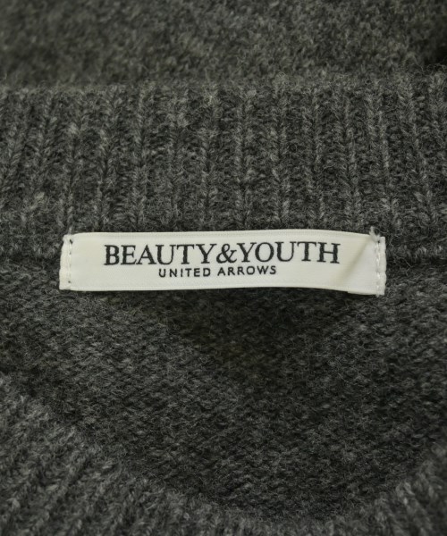BEAUTY&YOUTH UNITED ARROWS（ビューティーアンドユースユナイテッドアローズ）ニット・セーター グレー サイズ:F レディース/2200677591063
