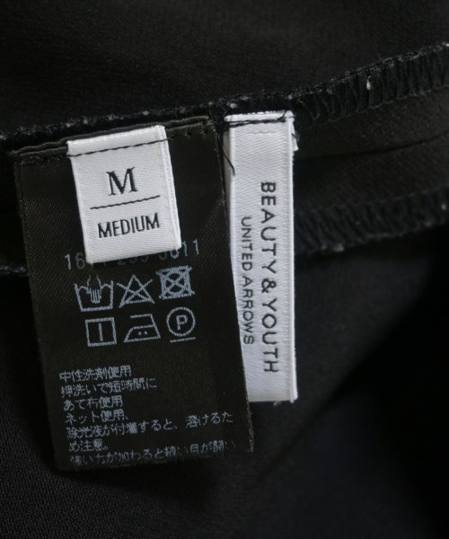 BEAUTY&YOUTH UNITED ARROWS（ビューティーアンドユースユナイテッドアローズ）スラックス 黒 サイズ:M レディース/2200681686090