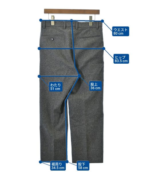 BEAUTY&YOUTH UNITED ARROWS（ビューティーアンドユースユナイテッドアローズ）スラックス グレー サイズ:M レディース/2200675837033