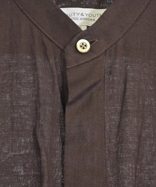 BEAUTY&YOUTH UNITED ARROWS（ビューティーアンドユースユナイテッドアローズ）シャツワンピース 茶 サイズ:S レディース/2200676897067