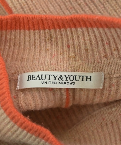 BEAUTY&YOUTH UNITED ARROWS（ビューティーアンドユースユナイテッドアローズ）ニット・セーター ピンク サイズ:F レディース/2200680360021