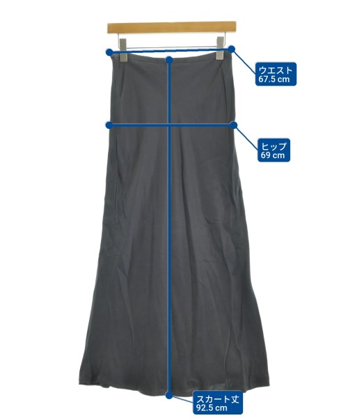 BEAUTY&YOUTH UNITED ARROWS（ビューティーアンドユースユナイテッドアローズ）ロング・マキシ丈スカート グレー サイズ:M レディース/2200682056052