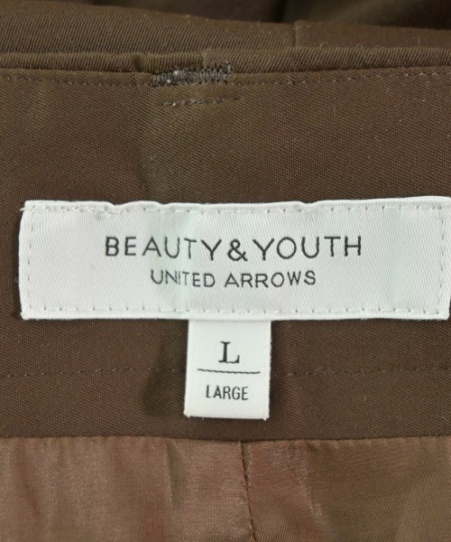 BEAUTY&YOUTH UNITED ARROWS（ビューティーアンドユースユナイテッドアローズ）スラックス 茶 サイズ:L レディース/2200682089050