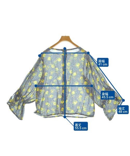 BEAUTY&YOUTH UNITED ARROWS（ビューティーアンドユースユナイテッドアローズ）ブラウス 紺 サイズ:F レディース/2200682170109