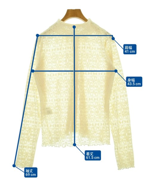 BEAUTY&YOUTH UNITED ARROWS（ビューティーアンドユースユナイテッドアローズ）カーディガン 白 サイズ:-(L位) レディース/2200687714094