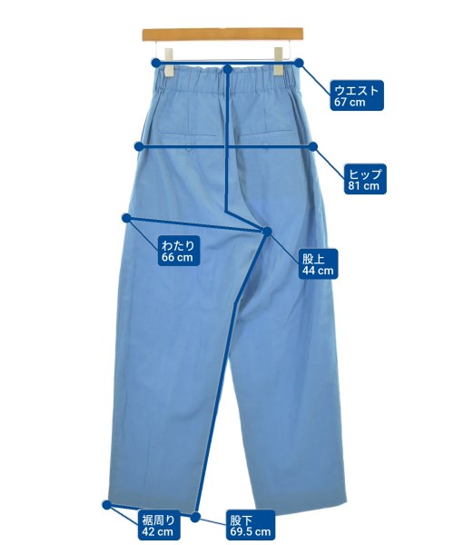 BEAUTY&YOUTH UNITED ARROWS（ビューティーアンドユースユナイテッドアローズ）スラックス 青 サイズ:M レディース/2200690592030