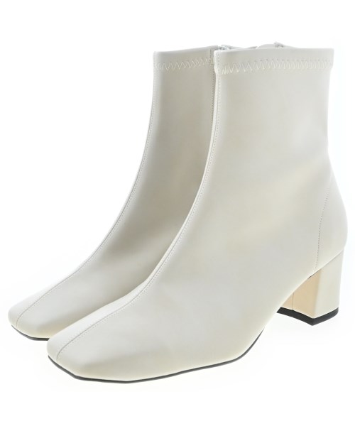 BEAUTY&YOUTH UNITED ARROWS(ビューティーアンドユースユナイテットアローズ)ブーティ ベージュ サイズ:EU36 1/2(23cm位)/2200686698708