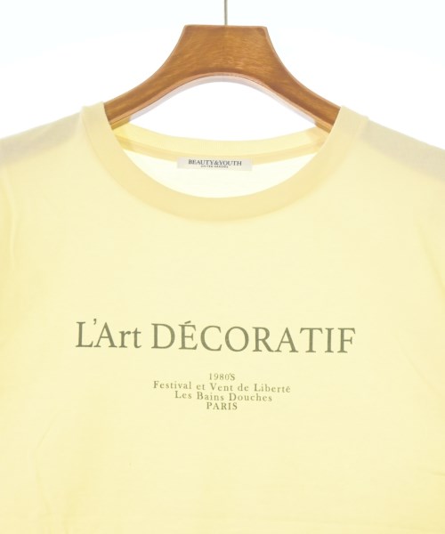 BEAUTY&YOUTH UNITED ARROWS（ビューティーアンドユースユナイテッドアローズ）Tシャツ・カットソー 黄 サイズ:-(XL位) レディース/2200688277017