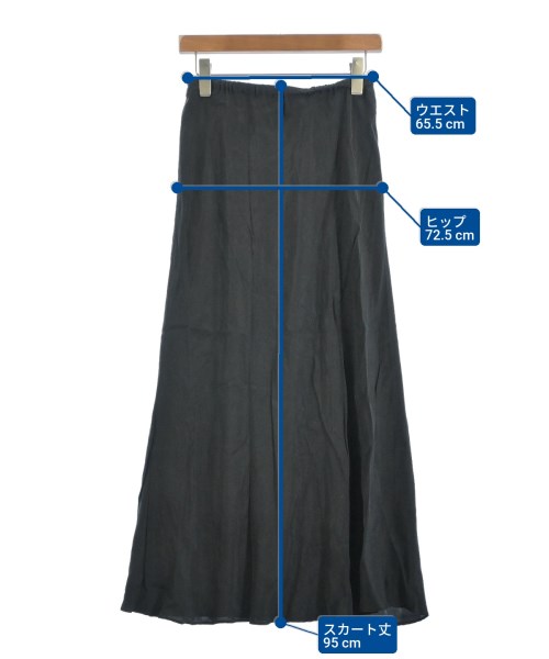 BEAUTY&YOUTH UNITED ARROWS（ビューティーアンドユースユナイテッドアローズ）ロング・マキシ丈スカート 黒 サイズ:M レディース/2200688277055