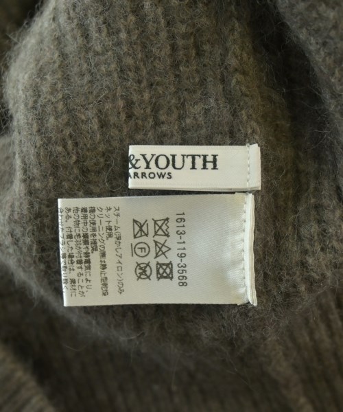 BEAUTY&YOUTH UNITED ARROWS（ビューティーアンドユースユナイテッドアローズ）ニット・セーター 茶 サイズ:F レディース/2200690814026