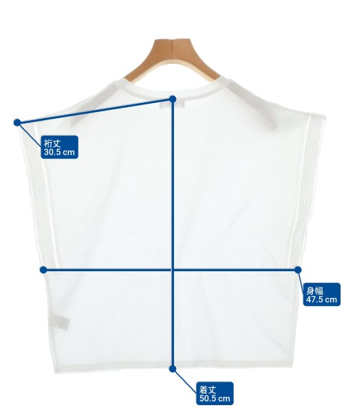 BEAUTY&YOUTH UNITED ARROWS（ビューティーアンドユースユナイテッドアローズ）Tシャツ・カットソー 白 サイズ:-(L位) レディース/2200676023091