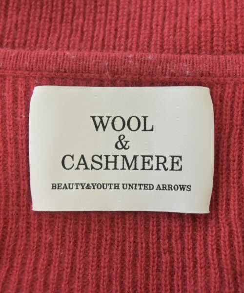BEAUTY&YOUTH UNITED ARROWS（ビューティーアンドユースユナイテッドアローズ）ニット・セーター 赤 サイズ:F レディース/2200688785017
