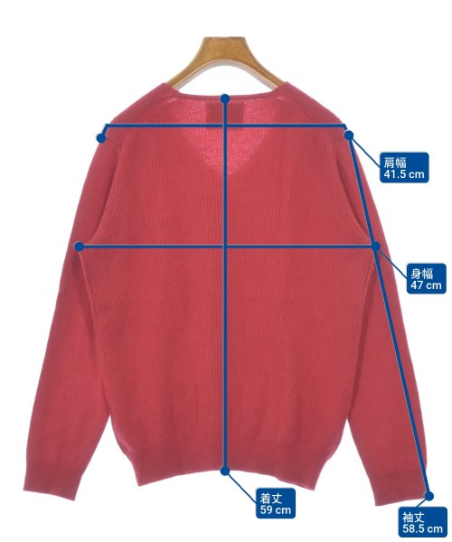 BEAUTY&YOUTH UNITED ARROWS（ビューティーアンドユースユナイテッドアローズ）ニット・セーター 赤 サイズ:F レディース/2200688785017