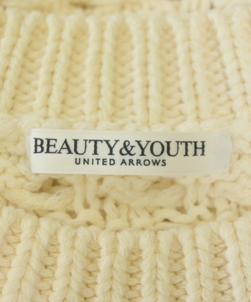BEAUTY&YOUTH UNITED ARROWS（ビューティーアンドユースユナイテッドアローズ）ニット・セーター ベージュ サイズ:F レディース/2200694429011