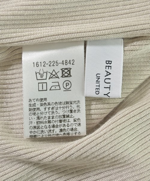BEAUTY&YOUTH UNITED ARROWS（ビューティーアンドユースユナイテッドアローズ）Tシャツ・カットソー ベージュ サイズ:-(M位) レディース/2200688957124