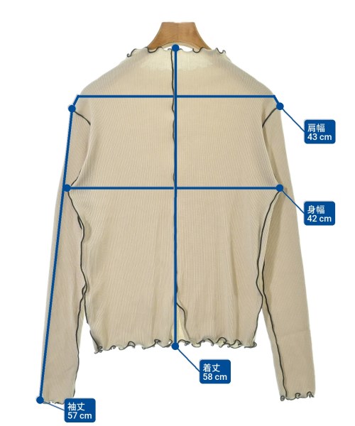 BEAUTY&YOUTH UNITED ARROWS（ビューティーアンドユースユナイテッドアローズ）Tシャツ・カットソー ベージュ サイズ:-(M位) レディース/2200688957124
