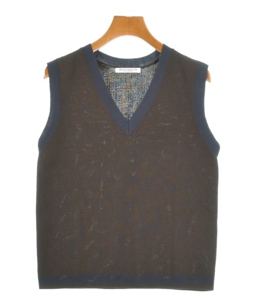 BEAUTY&YOUTH UNITED ARROWS(ビューティーアンドユースユナイテットアローズ)ベスト 茶 サイズ:-(M位)/2200694799015