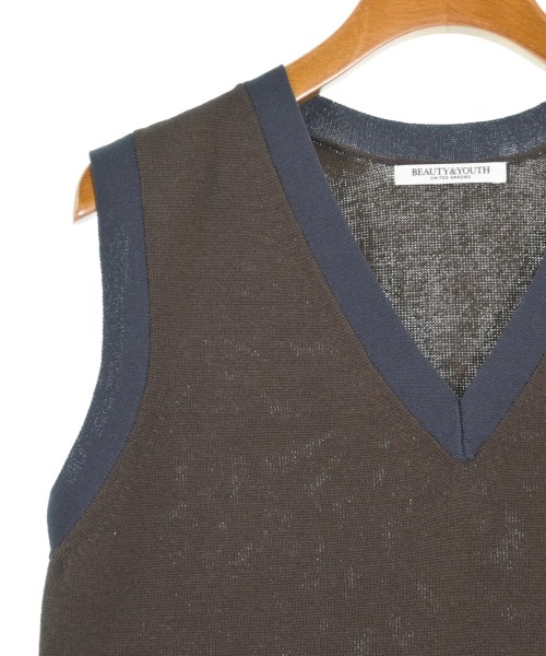 BEAUTY&YOUTH UNITED ARROWS（ビューティーアンドユースユナイテッドアローズ）ベスト 茶 サイズ:-(M位) レディース/2200694799015