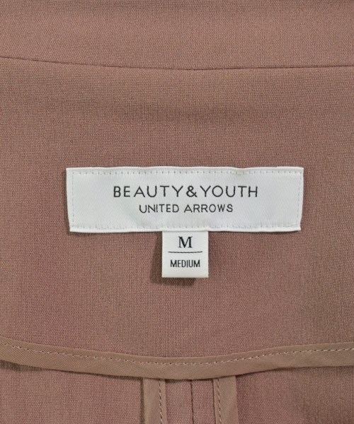 BEAUTY&YOUTH UNITED ARROWS（ビューティーアンドユースユナイテッドアローズ）ノーカラージャケット ピンク サイズ:M レディース/2200689745089