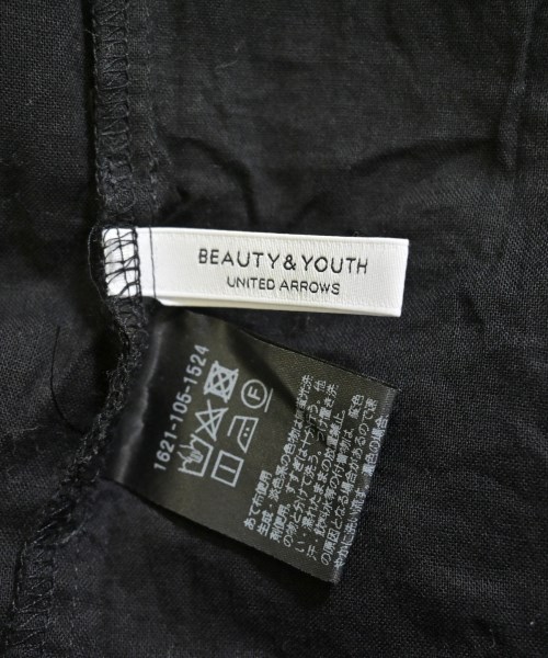 BEAUTY&YOUTH UNITED ARROWS（ビューティーアンドユースユナイテッドアローズ）ブラウス 黒 サイズ:F レディース/2200691711058