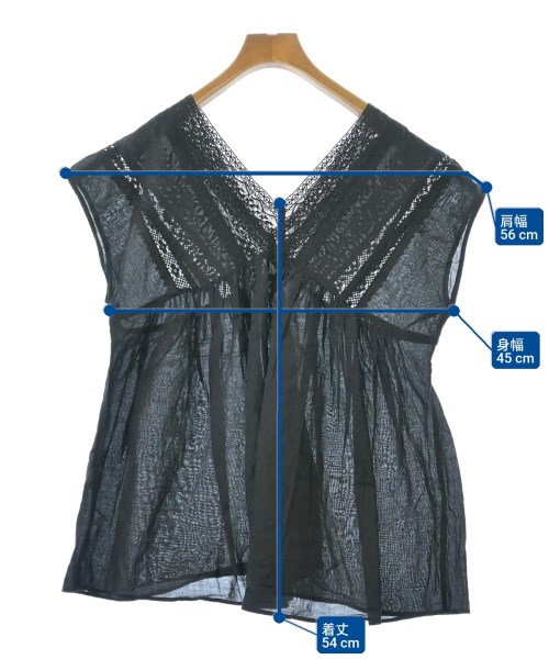 BEAUTY&YOUTH UNITED ARROWS（ビューティーアンドユースユナイテッドアローズ）ブラウス 黒 サイズ:F レディース/2200691711058