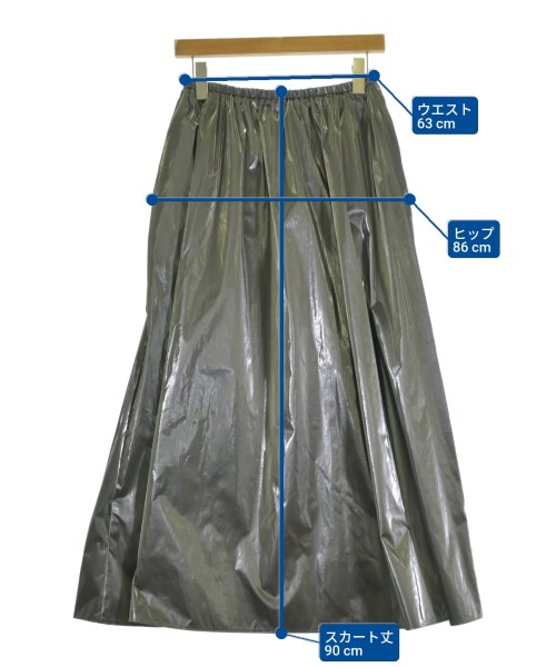 BEAUTY&YOUTH UNITED ARROWS（ビューティーアンドユースユナイテッドアローズ）ロング・マキシ丈スカート グレー サイズ:M レディース/2200695158026