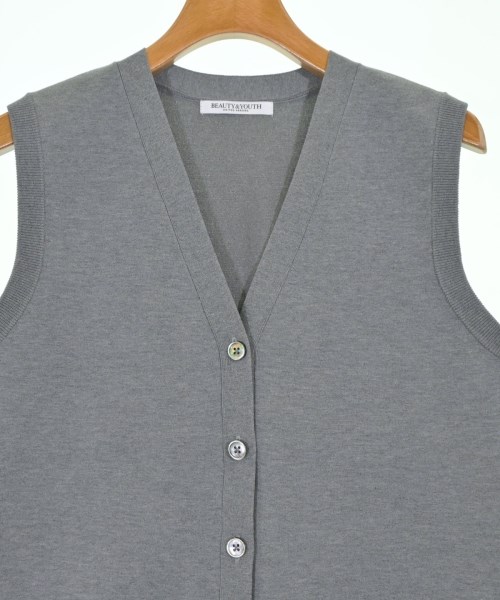 BEAUTY&YOUTH UNITED ARROWS（ビューティーアンドユースユナイテッドアローズ）ベスト グレー サイズ:F レディース/2200690602074
