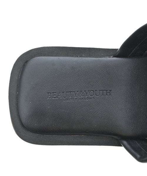 BEAUTY&YOUTH UNITED ARROWS（ビューティーアンドユースユナイテッドアローズ）サンダル 黒 サイズ:-(22.5cm位) レディース/2200692160046