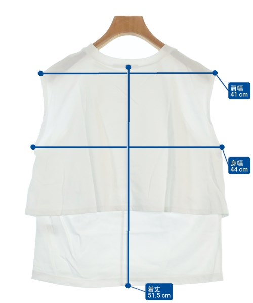 BEAUTY&YOUTH UNITED ARROWS（ビューティーアンドユースユナイテッドアローズ）ノースリーブ 白 サイズ:F レディース/2200694628070