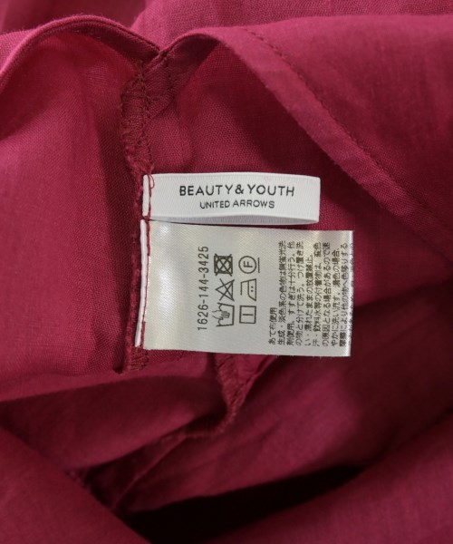 BEAUTY&YOUTH UNITED ARROWS（ビューティーアンドユースユナイテッドアローズ）ワンピース 赤 サイズ:F レディース/2200689881121