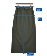 BEAUTY&YOUTH UNITED ARROWS（ビューティーアンドユースユナイテッドアローズ）ロング・マキシ丈スカート カーキ サイズ:M レディース/2200691087139