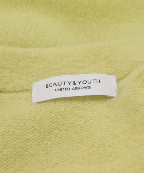 BEAUTY&YOUTH UNITED ARROWS（ビューティーアンドユースユナイテッドアローズ）カーディガン 黄 サイズ:F レディース/2200693544036