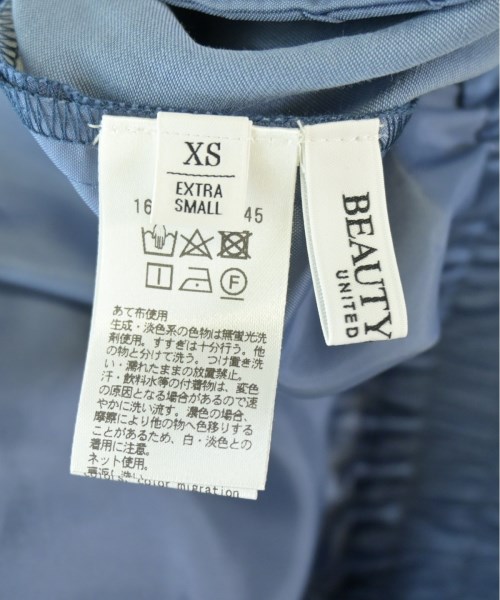 BEAUTY&YOUTH UNITED ARROWS（ビューティーアンドユースユナイテッドアローズ）スラックス 青 サイズ:XS レディース/2200690767025