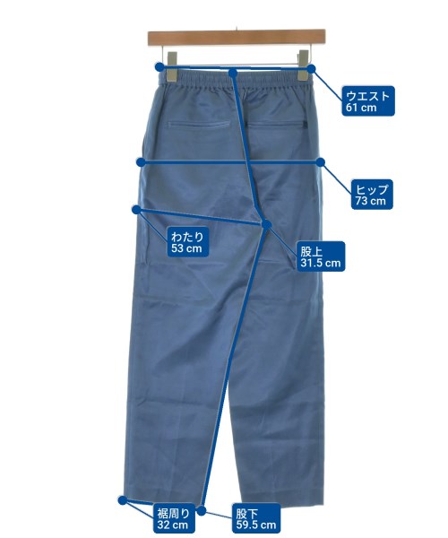 BEAUTY&YOUTH UNITED ARROWS（ビューティーアンドユースユナイテッドアローズ）スラックス 青 サイズ:XS レディース/2200690767025