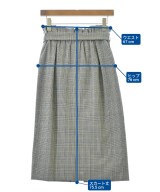 BEAUTY&YOUTH UNITED ARROWS（ビューティーアンドユースユナイテッドアローズ）ロング・マキシ丈スカート グレー サイズ:S レディース/2200691129044