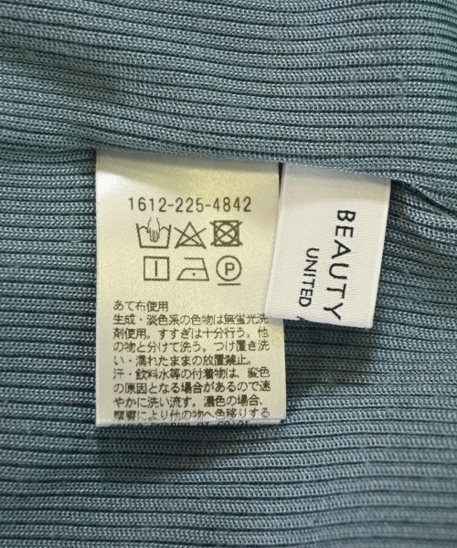 BEAUTY&YOUTH UNITED ARROWS（ビューティーアンドユースユナイテッドアローズ）ニット・セーター 青 サイズ:-(M位) レディース/2200691930107