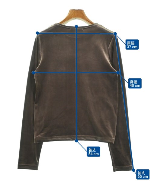 BEAUTY&YOUTH UNITED ARROWS（ビューティーアンドユースユナイテッドアローズ）Tシャツ・カットソー 茶 サイズ:F レディース/2200695917159