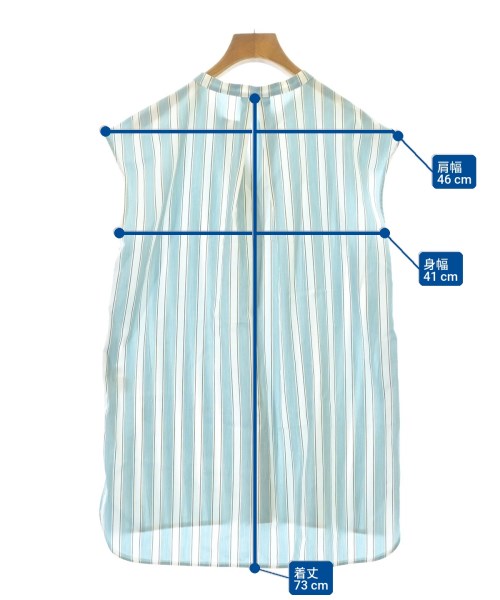 BEAUTY&YOUTH UNITED ARROWS（ビューティーアンドユースユナイテッドアローズ）ブラウス 青 サイズ:-(M位) レディース/2200689281075