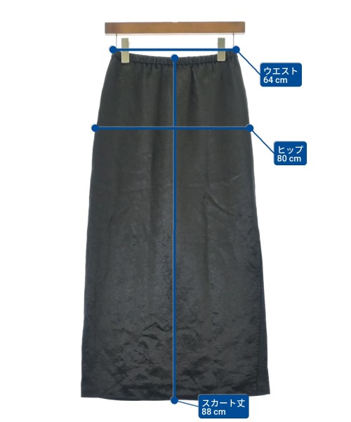 BEAUTY&YOUTH UNITED ARROWS（ビューティーアンドユースユナイテッドアローズ）ロング・マキシ丈スカート 黒 サイズ:S レディース/2200691636108