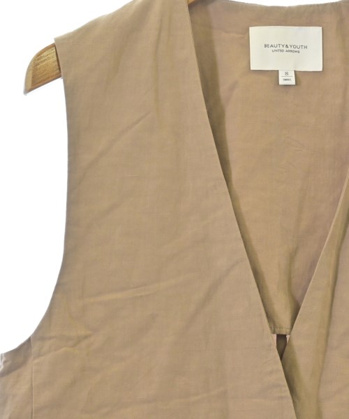BEAUTY&YOUTH UNITED ARROWS（ビューティーアンドユースユナイテッドアローズ）ノーカラージャケット ベージュ サイズ:S レディース/2200691636153